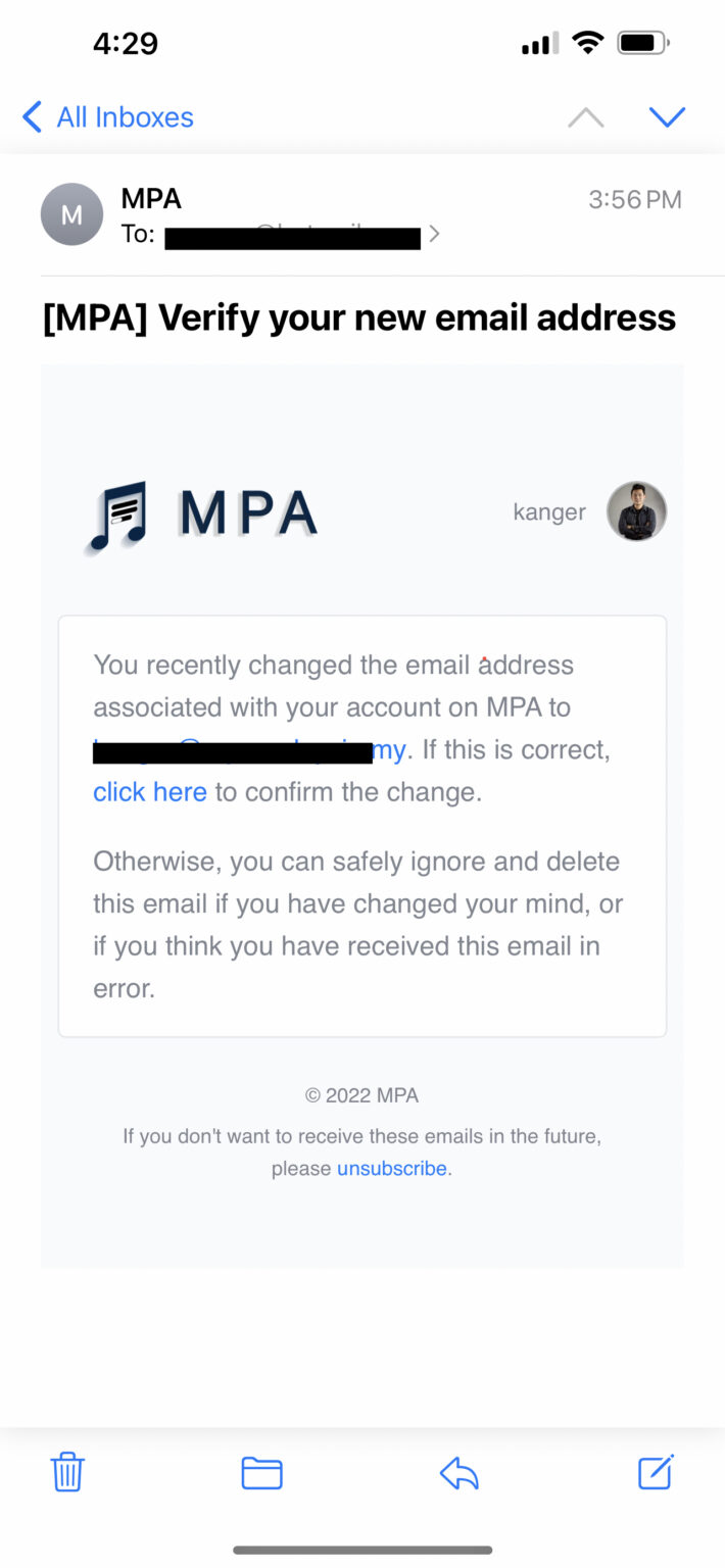How to change Email Address? – Help MPA